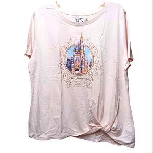 Disney's 50th Anniversary Women's  Castle Graphic Tee NWOT